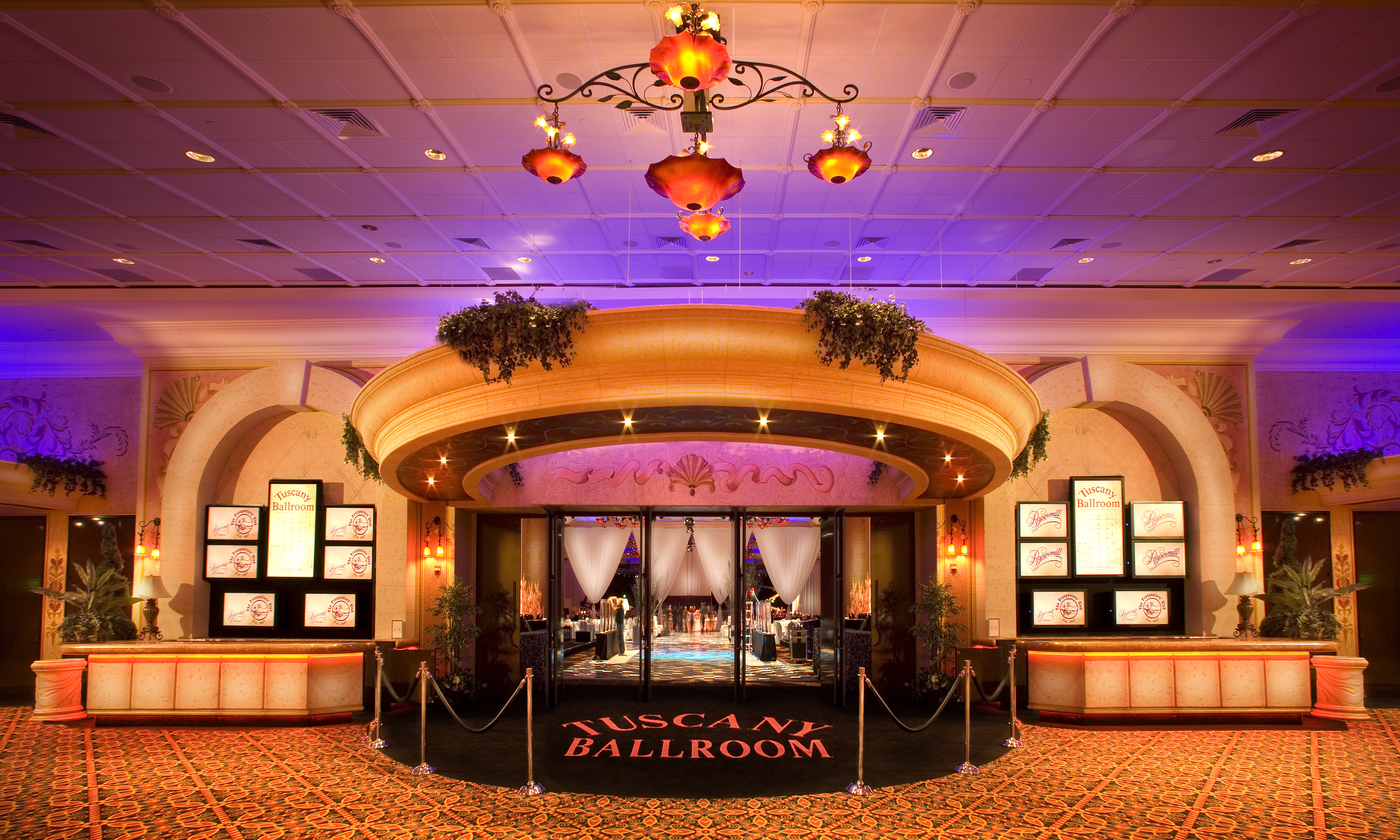 Tuscany Ballroom Meeting Venues at Peppermill Resort Spa Casino