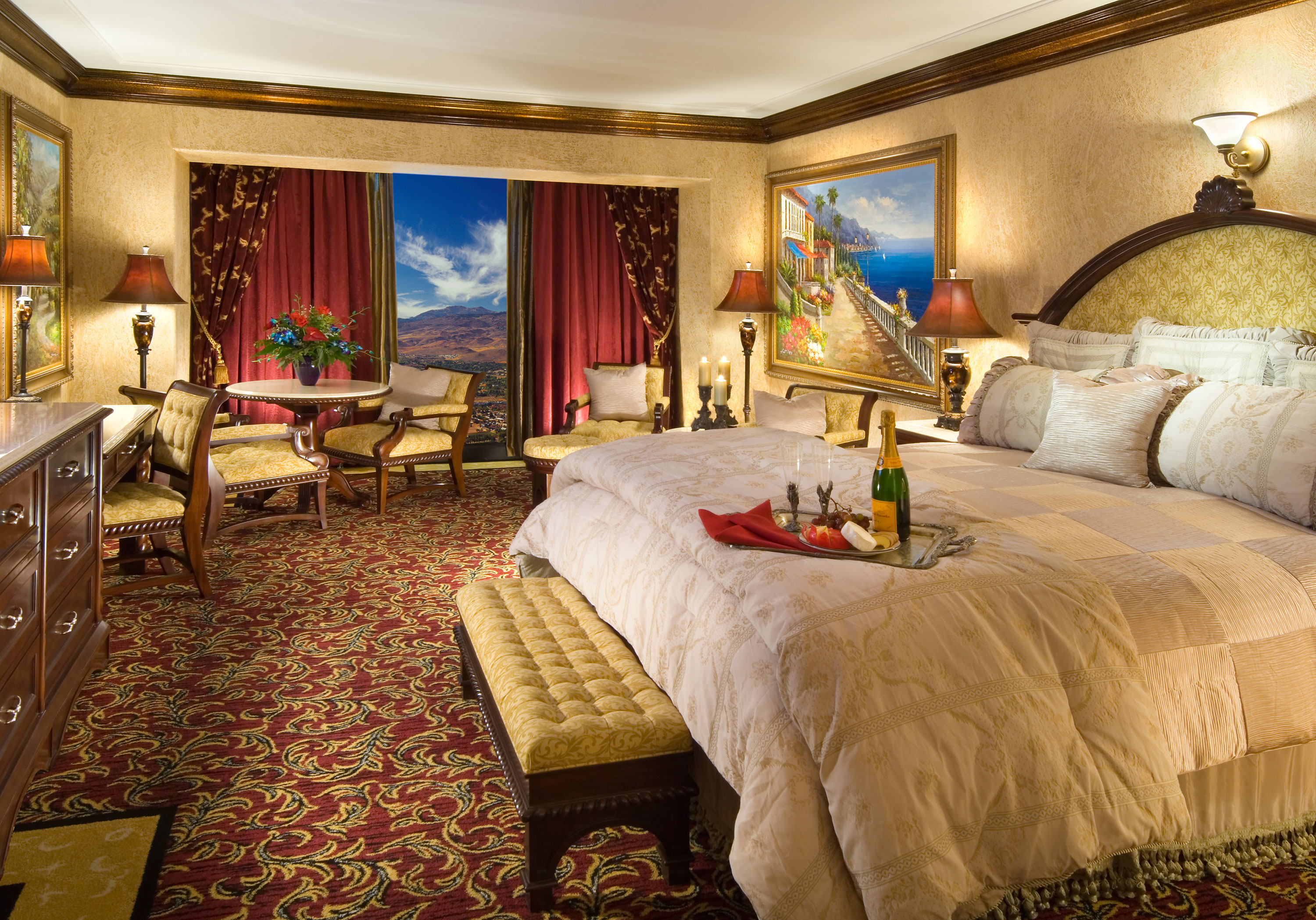 Tuscany King Suite Peppermill Resort Hotel, Reno