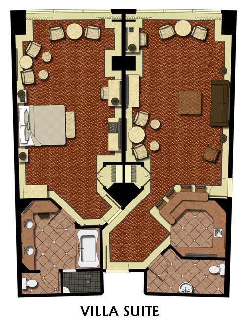 Tuscany Villa Suite Peppermill Resort Hotel, Reno