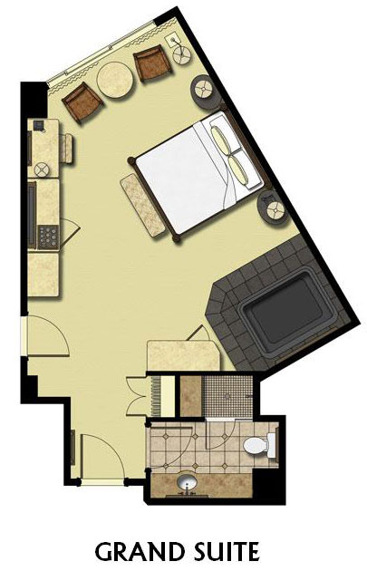 Peppermill Tower Grand Suite Peppermill Resort Hotel Reno
