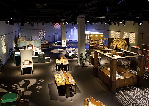 Mindbender exhibit in the Nevada Discovery Museum
