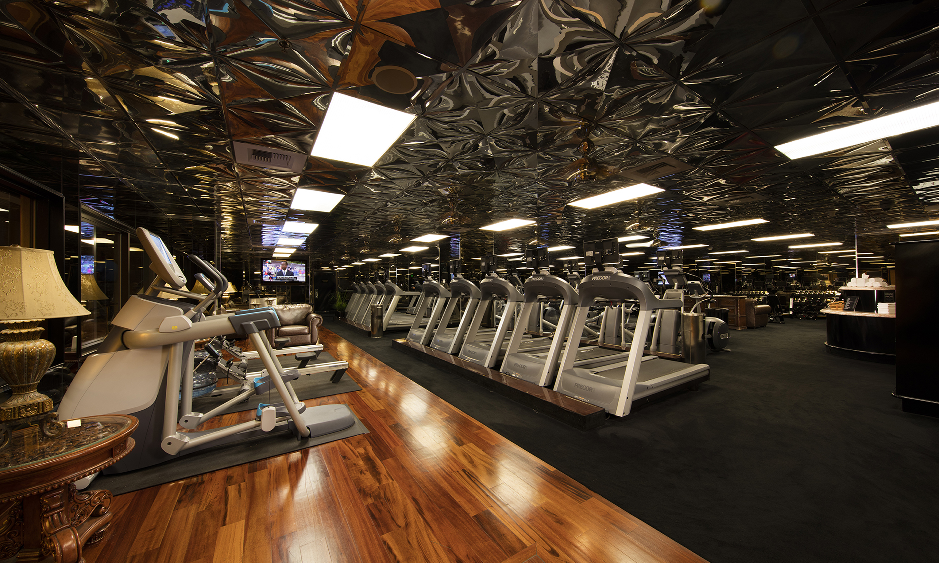 Fitness Center Luxuries & Amenities at Peppermill Hotel Casino Resort