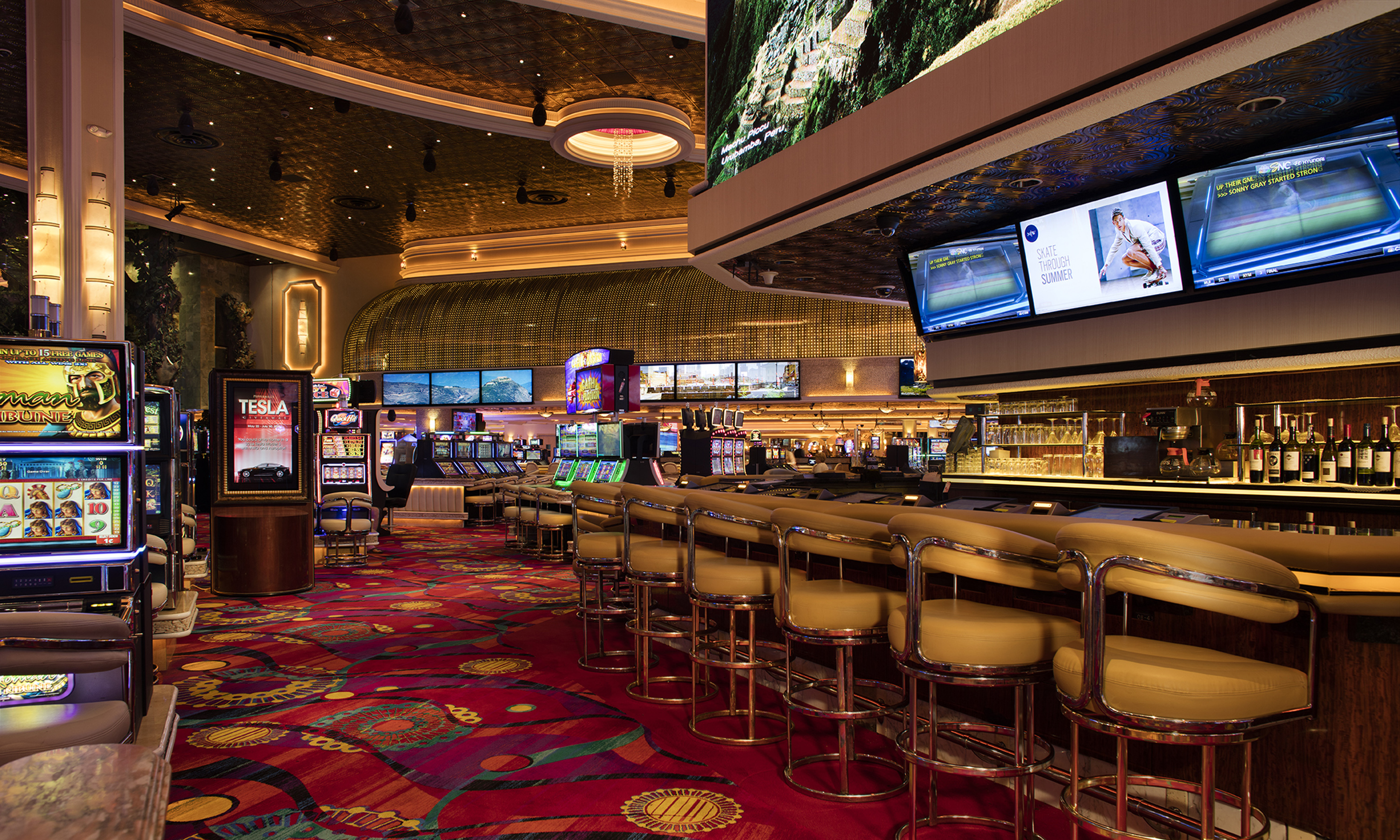 Video Cube Bar Peppermill Reno Lounges